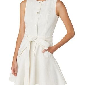 Shoshanna Anya White Dress